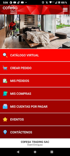 Cofesa Textil App Screen 3