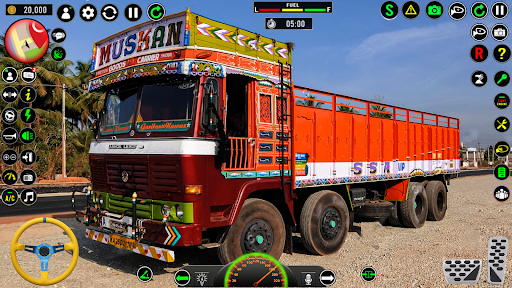 Android application Truck Simulator: Indian Truck screenshort