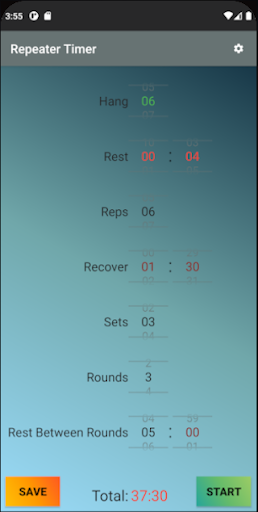 Hangboard Timer - HangTen