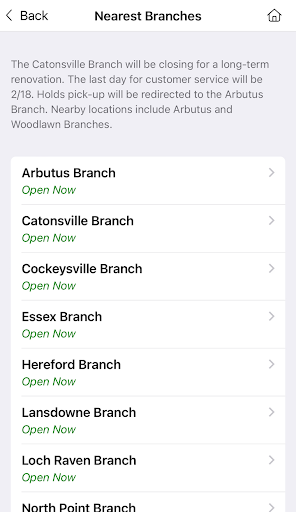 Baltimore Co Public Library