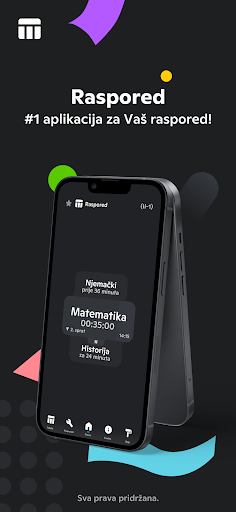 Android application Raspored (i Ocjene) screenshort