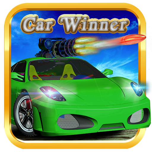Car Winner - With shooting logo