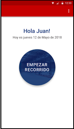 Android application Geolocalizador screenshort