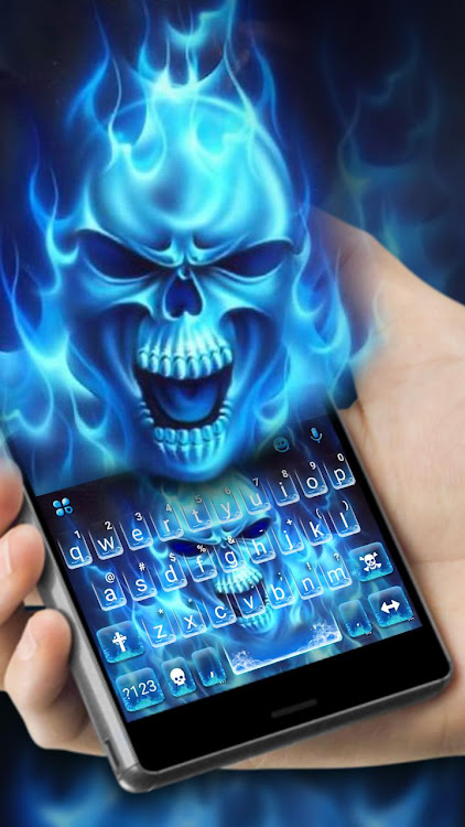 Flaming Ice Skull Keyboard The - 6.0.1230_10 - (Android)