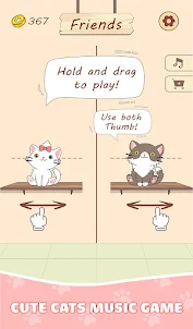 Duet PopCats: Cute Kitty Music