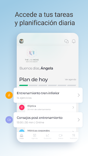 Android application THE LAB MOVE screenshort