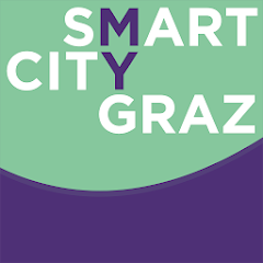 smart city graz 3D icon