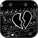 Heartbroken Tastatur-Heartbroken Tastatur-Thema 