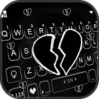 Тема для клавиатуры Heartbroken