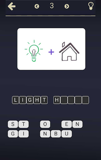 Android application Thinking Trivia- Pic to Word g screenshort