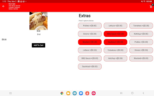 Android application WPT Mobile POS screenshort