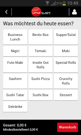umai sushi Screen 2