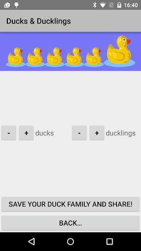 Android application App Test 1 screenshort