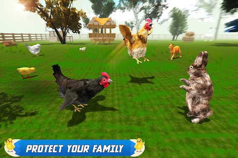 新しい鶏家族シミュレーター：養鶏ゲーム