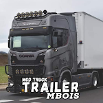 Cover Image of Baixar Mod Bussid Truk Trailer Mbois  APK