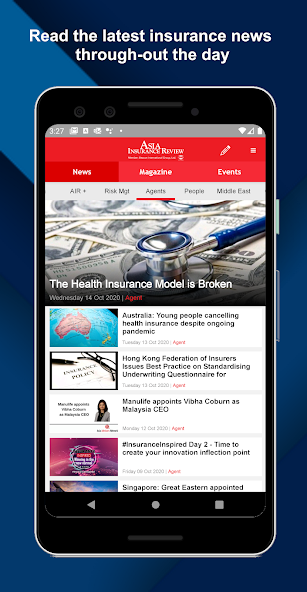 Asia Insurance Review 1.6.097 APK + Mod (Unlocked) for Android