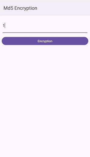 Md5 Encryption