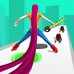 Cover Image of Herunterladen Hair runner challenge 3d game 2 APK