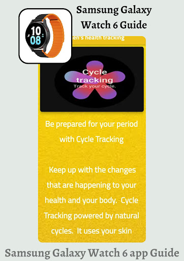 Samsung Galaxy Watch 6 | Guide Screen 3