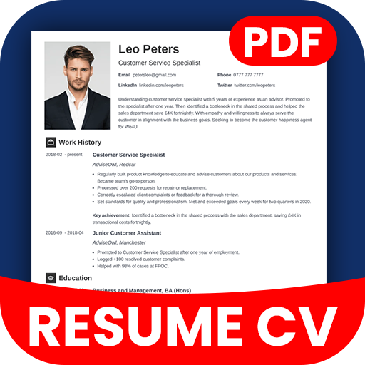 Resume Builder PDF - CV Maker logo