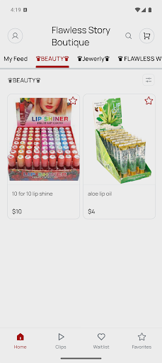 Flawless Story Boutique screenshot 0