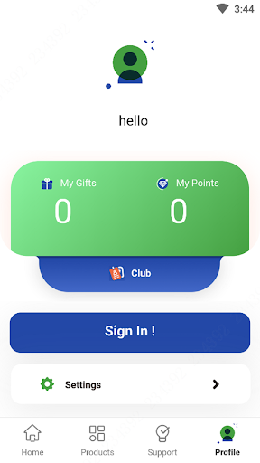 Android application Hyxi Partner screenshort
