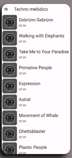 Melodic Techno Songs Tones Screen 3