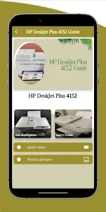 Hp DeskJet Plus 4152 Guide