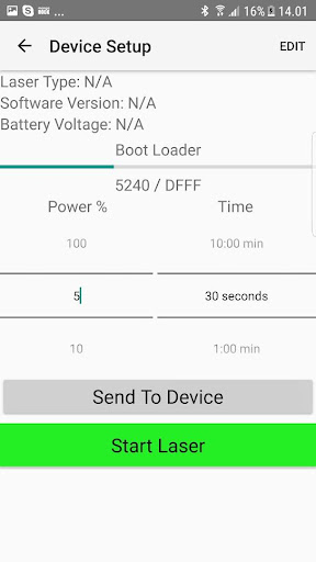 ENERGY-LASER Screen 2