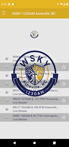 WSKY AM 1230 Radio Screen 2