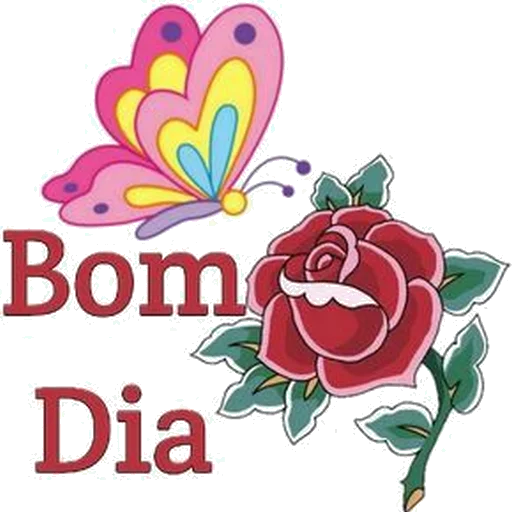 figurinhas Bom dia e Boa noite