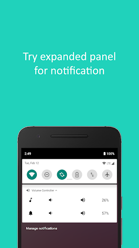 Volume Control (with widget) Screen 2