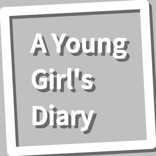 Book, A Young Girls Diary logo