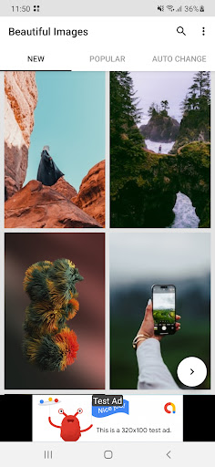 Android application Beautiful Images screenshort