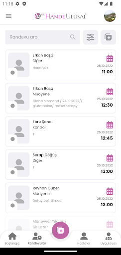 Uzm. Dr. Hande Ulusal - Admin Screen 2