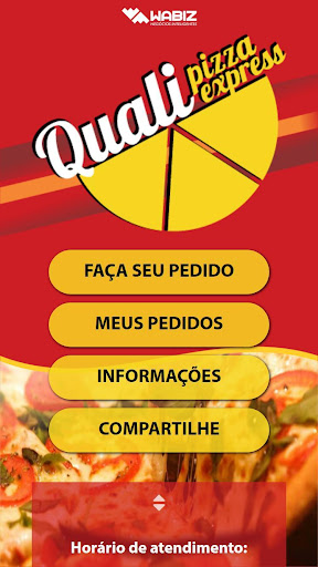 Android application Quali Pizza Express screenshort