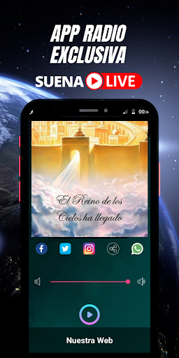 Android application El reino de los cielos radio screenshort