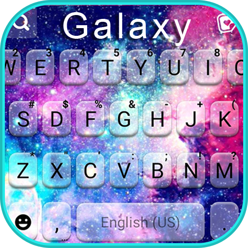 Galaxy Milky Way Keyboard Back  Icon