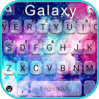 Фон клавиатуры Galaxy Milky Way