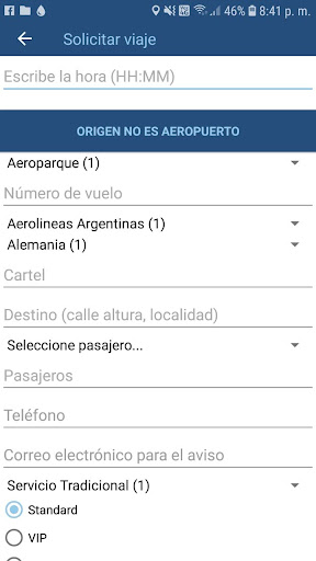 Las Leñas Traslados Corporativ Screen 3