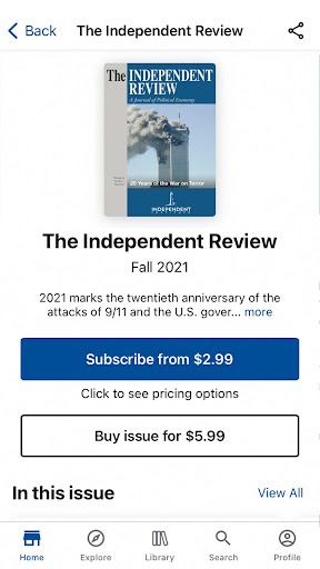 The Independent Review Screen 2