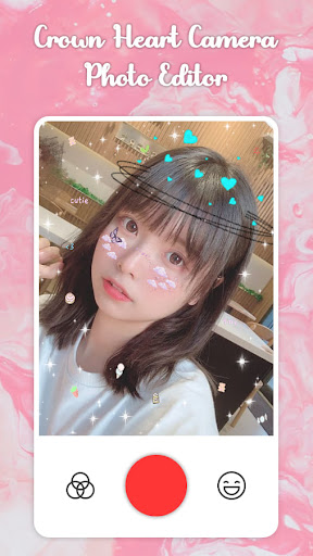 Crown Heart Camera Editor screenshot