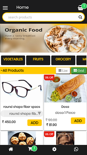 Ecommerce Demo App Screen 3