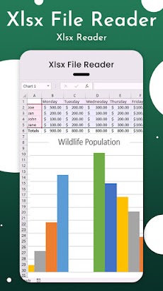 Xlsx File Viewer : Excel Readeのおすすめ画像4