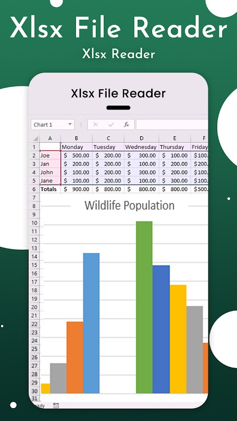 Xlsx File Viewer : Excel Readeのおすすめ画像4