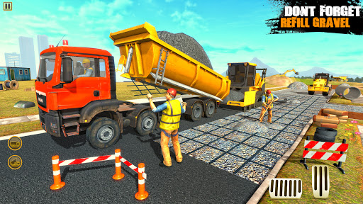 City Road Construction Games