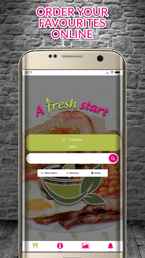 Android application A Fresh Start screenshort