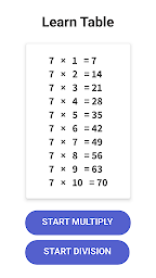 Times Tables - Math Puzzles