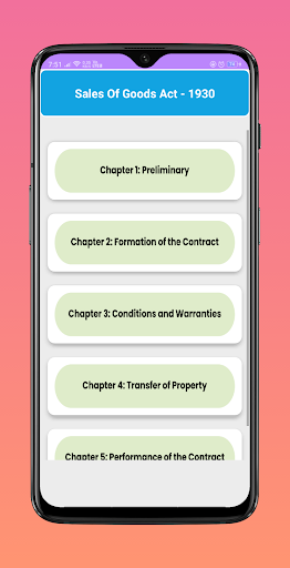 Sales Of Goods Act - 1930