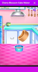Cherry Blossom Cake Maker 5